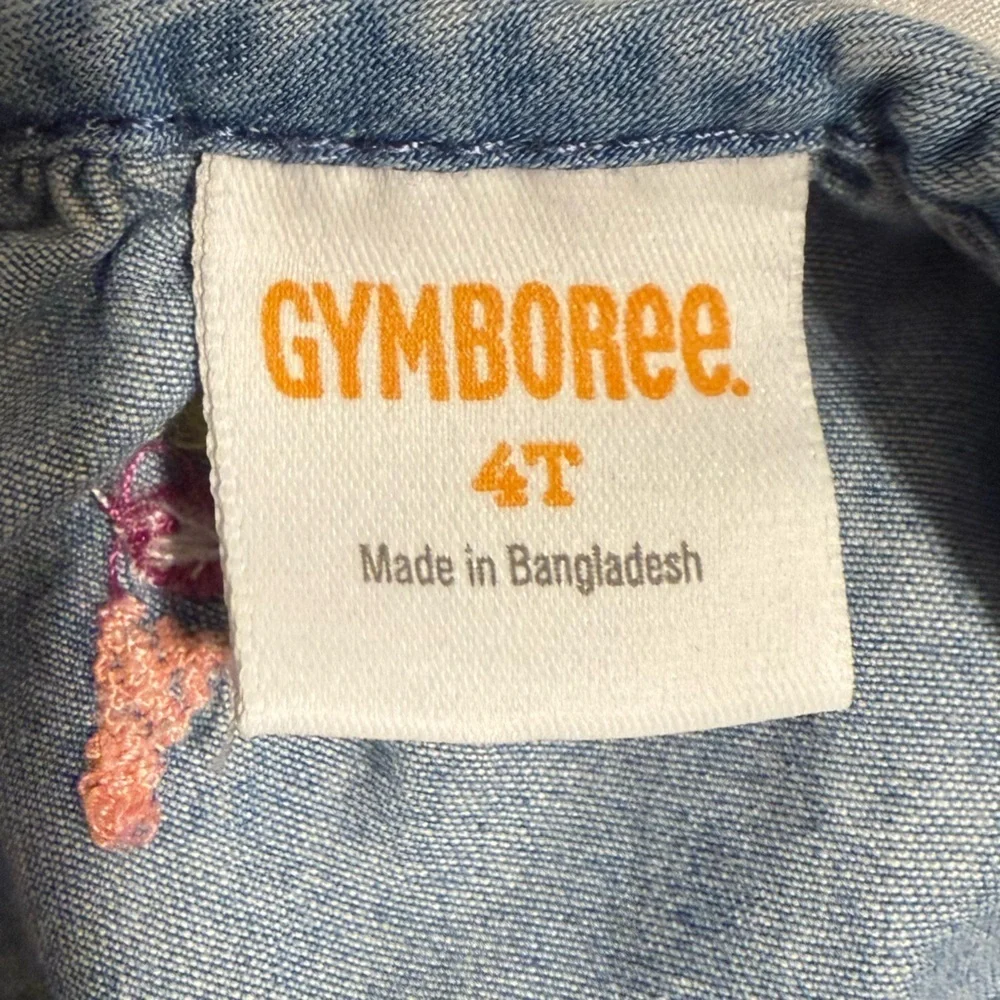 Gymboree Blue Denim with Ice Cream Cone Detail